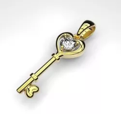 Key haert 3D print model