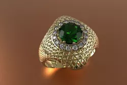 Ladies fashion ring 3D print model