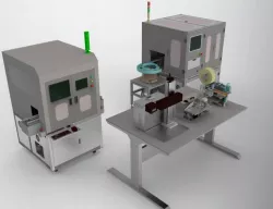 Laser printer and labeling machine  3D model