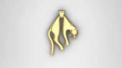  Leopard Necklace 2 3D print model