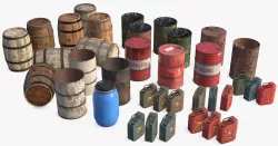 Liquid Containers Collection 