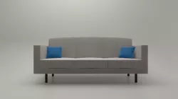 Living Room Sofa AP Collection - Game Ready Low-poly  3D model