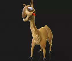 Llama 3D print model