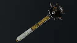 Mace of a thug Low-poly  3D model