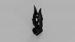 Maleficent Movie Ring replica 3D print model