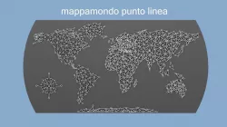 Mappamondo punto linea 3d print 3D print model