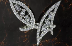 marquise ring 3D print model