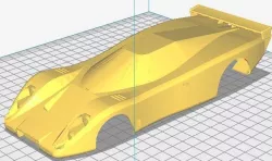 McLaren M6GTR 1974 Le Mans Printable Body Car 3D print model