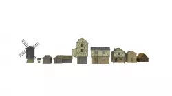 Medieval building pack Low-poly  3D model