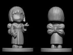 miniature chibi 3D print model
