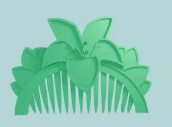 Movie Accurate Mulan Comb 3D print model