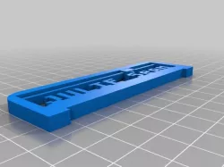 My Customized 3D Printing Text Plate