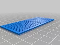 My Customized Openscad grid creator parameterised