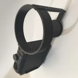 MyPint Mk 3 Snap On Pint Holder for Mic Stands 3D print model