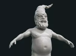 Naked Gnome 3D print model