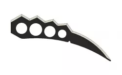 Naruto Chakra Blade 3D print model