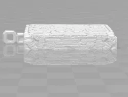 Necklace Coronation Stone Original Scan 3D print model