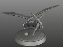 oliver atom captain tsubasa 3D print model