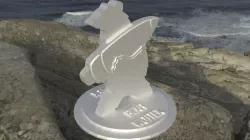 Ornament bear Wojtek figurine 3D print model
