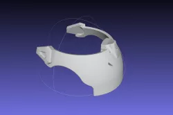 Overwatch Brigitte Armor Neckpiece 3D print model