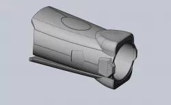 Overwatch Brigitte Left Gauntlet 3D print model