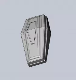 Overwatch Brigitte Printable Hairclip With LED Space 3D print model