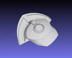 Overwatch Brigitte Shoulder 1 3D print model