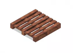 Pallet Coaster 3D print model