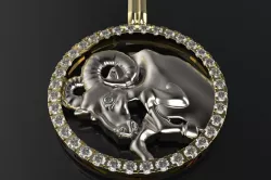 Pendant Aries 3D print model