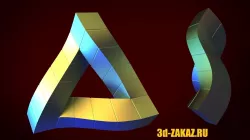 Penrose triangle   3D print model