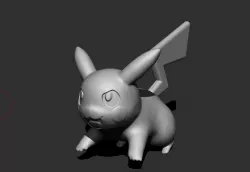 Pikachu 3D print model