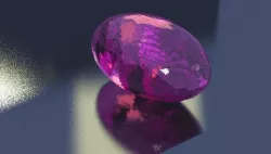 pink star 3D model