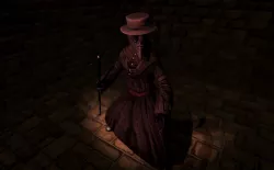 Plague Doctor Low-poly  3D model