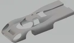 Porsche 917 Le Mans Printable Body Car 3D print model