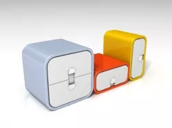Portable locker 3D design 3D print model