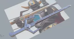 Power rangers Magna Defender sword  3D print model