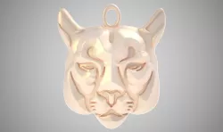 Puma Necklace 3D print model