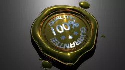 QUALITY GUARANTEE WAX SEAL 3D model