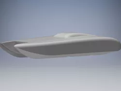 rc catamaran 3D print model