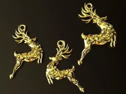 Reindeer  Pendant and Earrings set 3D print model