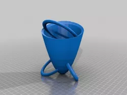 Retro Space Vase
