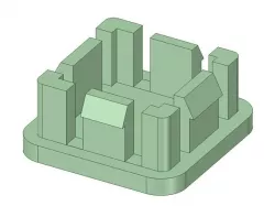 Rigidbot End Cap