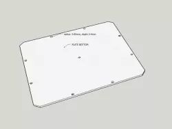 Rigidbot printerbed