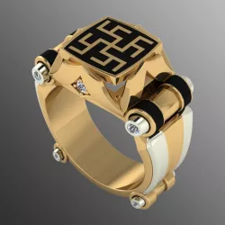 Ring akr 16 3D print model