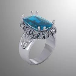 Ring akr 6 3D print model