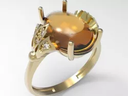 Ring Brasilia STL 3D print model
