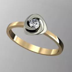  ring rose type 3D print model