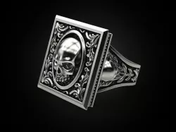 Ring Tales from the crypt 3D print model