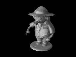 robot torillama 3D print model