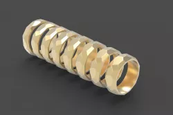 Rock ring 3D print model